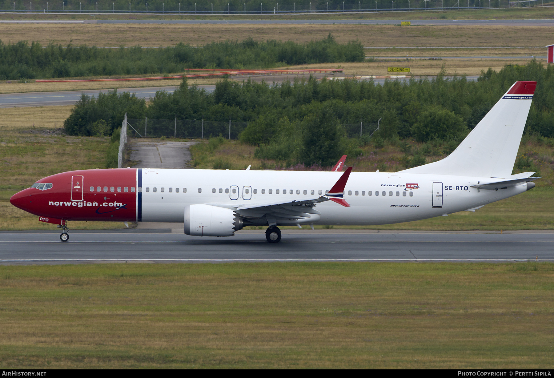 Aircraft Photo of SE-RTO | Boeing 737-8 Max 8 | Norwegian | AirHistory.net #706789