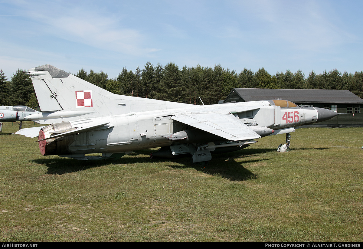 Aircraft Photo of 456 | Mikoyan-Gurevich MiG-23MF | Poland - Air Force | AirHistory.net #706794
