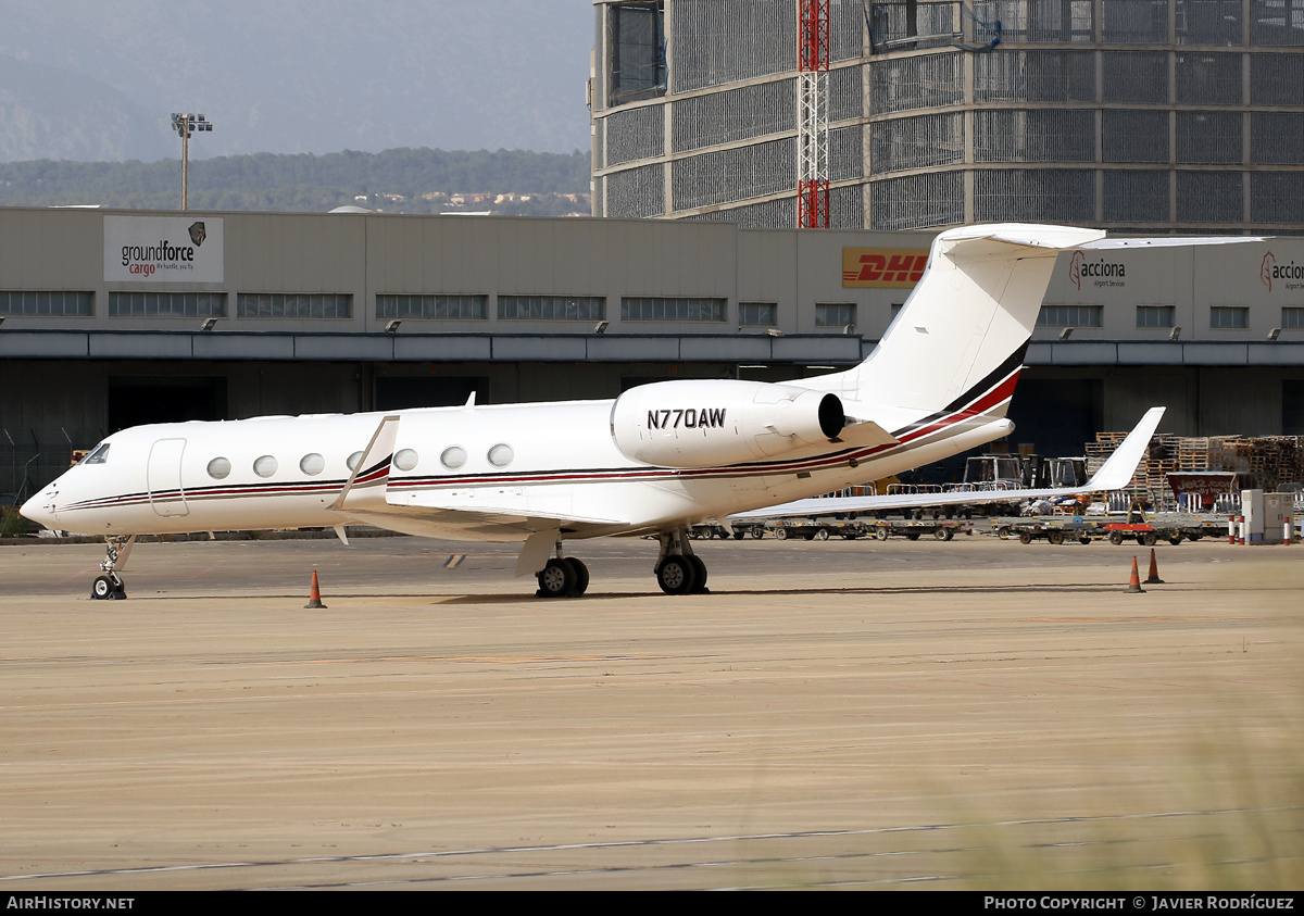 Aircraft Photo of N770AW | Gulfstream Aerospace G-V-SP Gulfstream G550 | AirHistory.net #706797