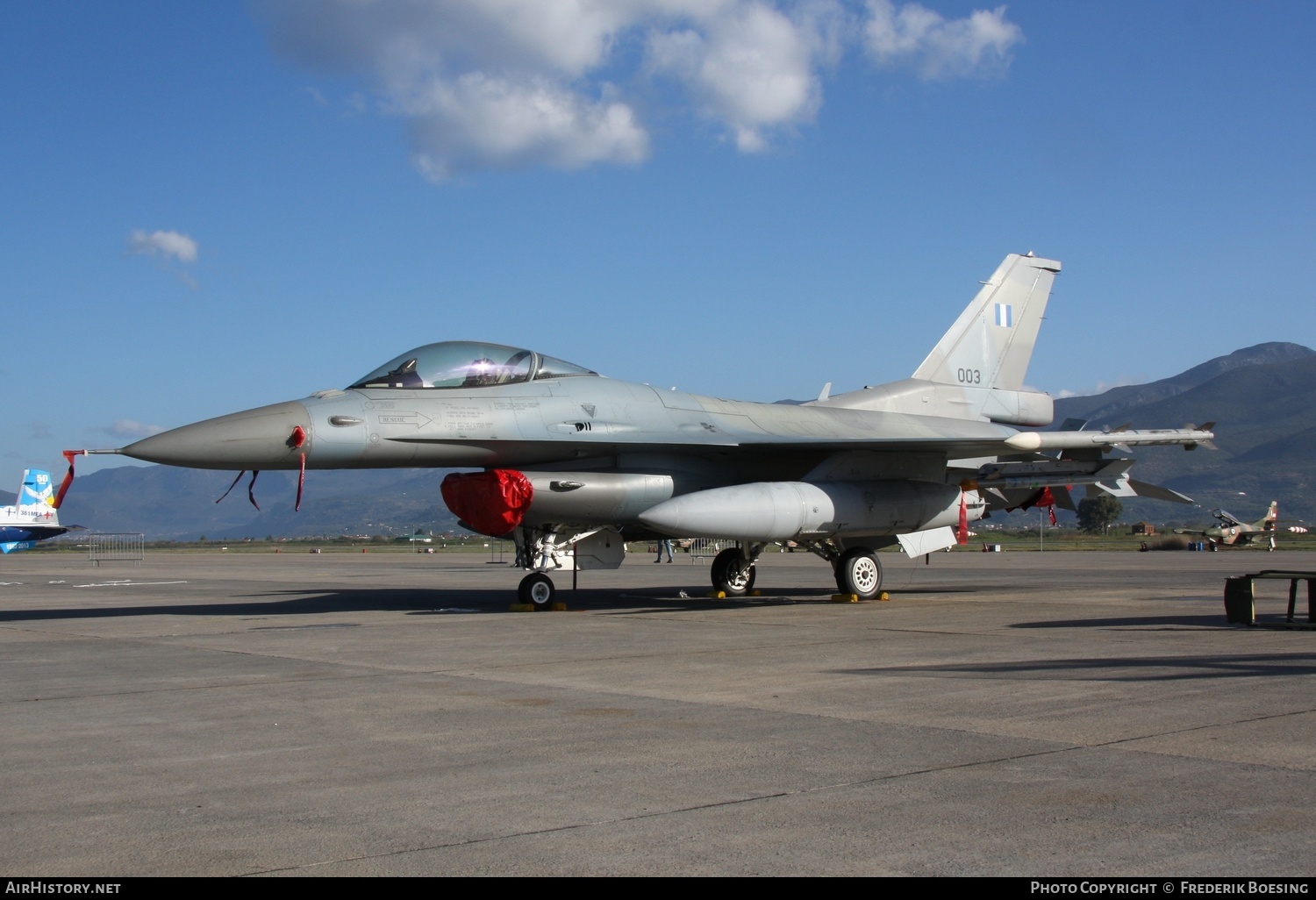 Aircraft Photo of 003 | Lockheed Martin F-16CJ Fighting Falcon | Greece - Air Force | AirHistory.net #706809