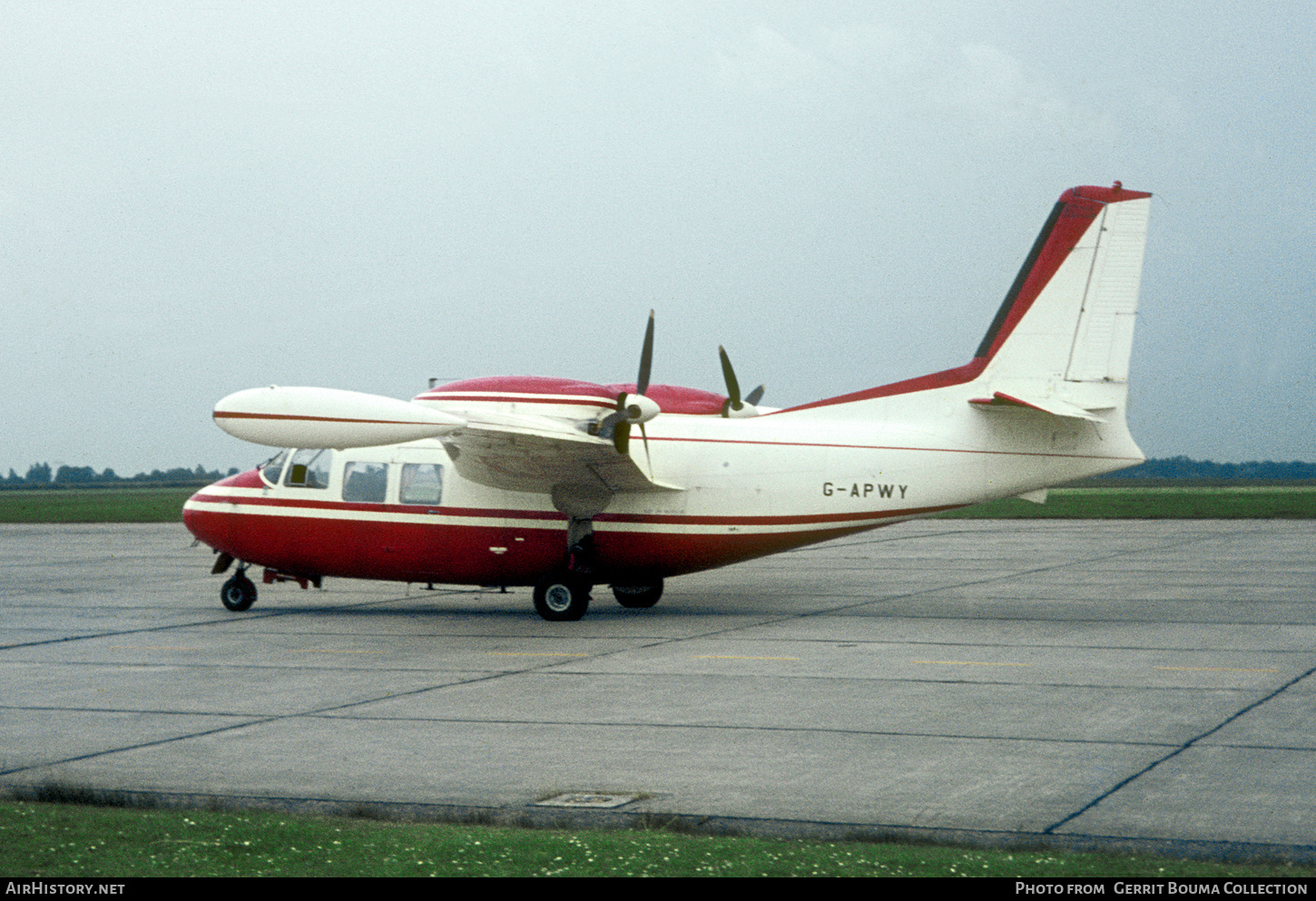 Aircraft Photo of G-APWY | Piaggio P-166 | AirHistory.net #706838