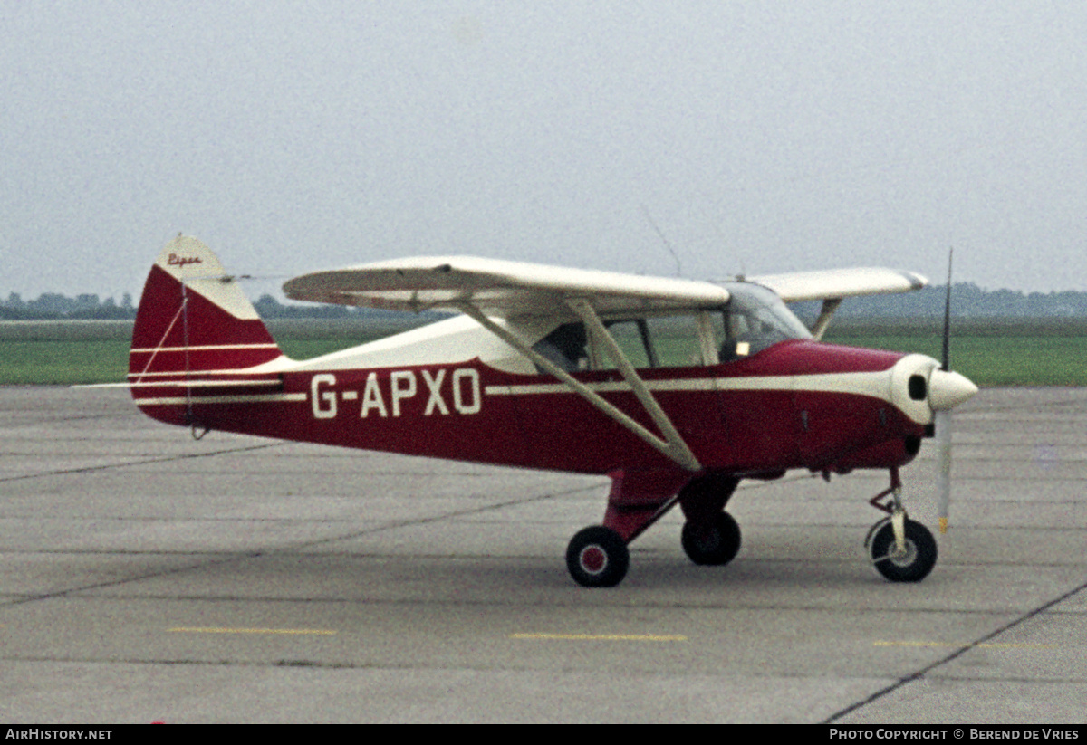 Aircraft Photo of G-APXO | Piper PA-22-150 Tri-Pacer | AirHistory.net #706846