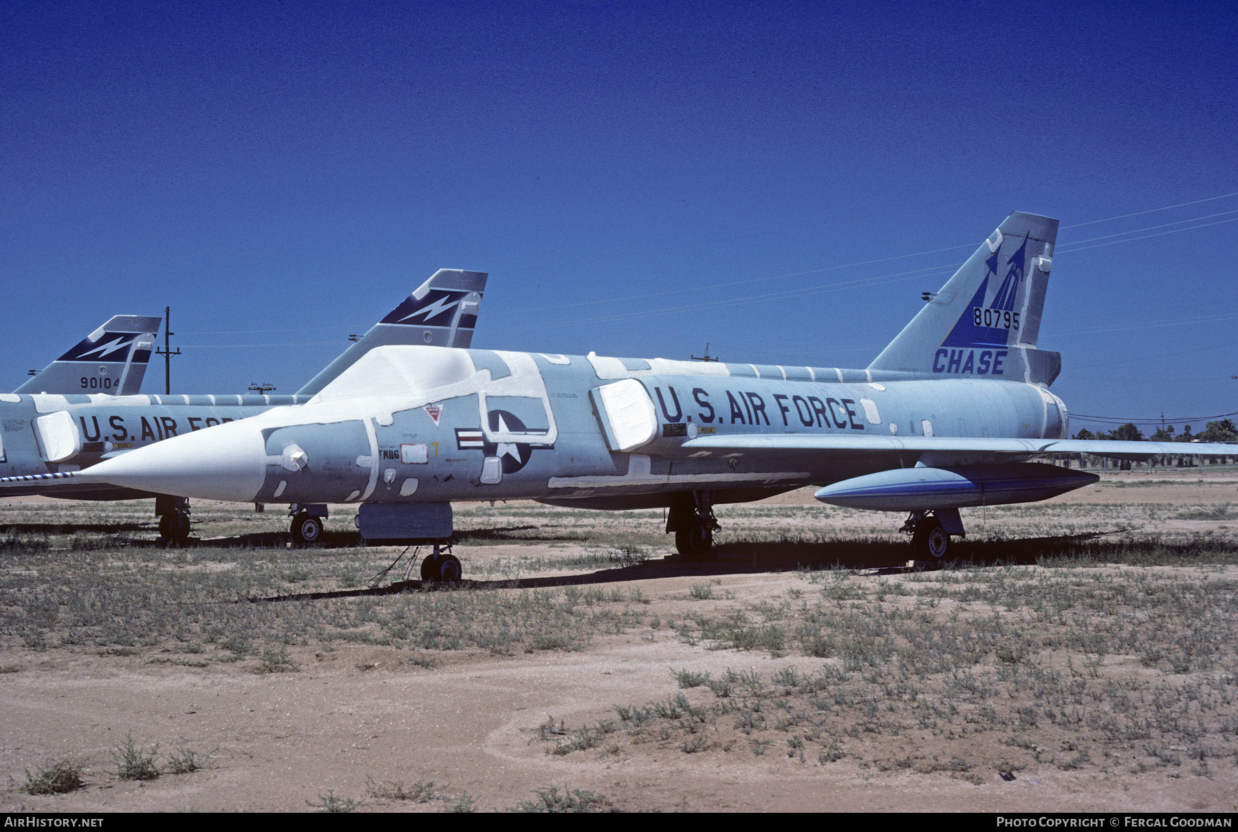 Aircraft Photo of 58-0795 / 80795 | Convair F-106A Delta Dart | USA - Air Force | AirHistory.net #706852