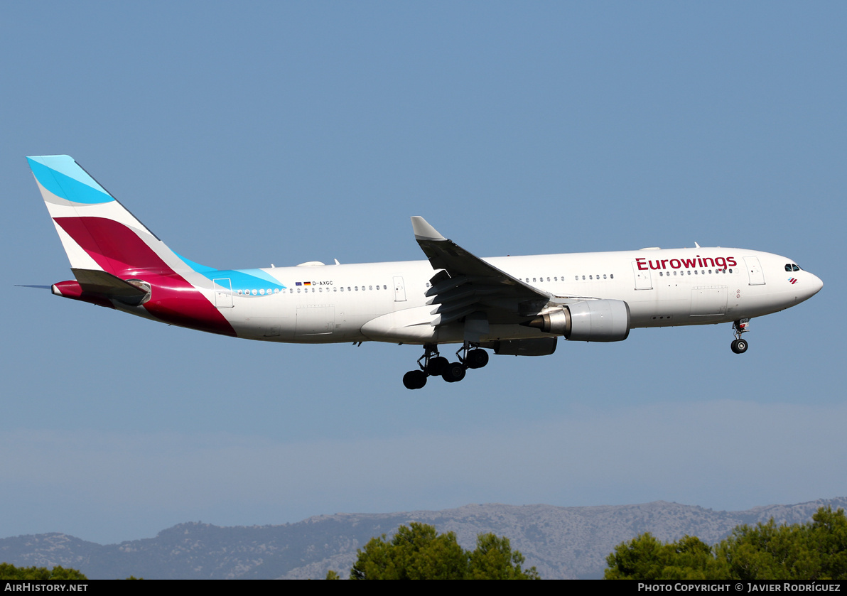 Aircraft Photo of D-AXGC | Airbus A330-203 | Eurowings | AirHistory.net #706865