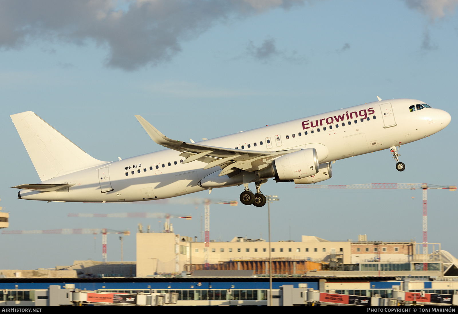 Aircraft Photo of 9H-MLO | Airbus A320-214 | Eurowings | AirHistory.net #706866
