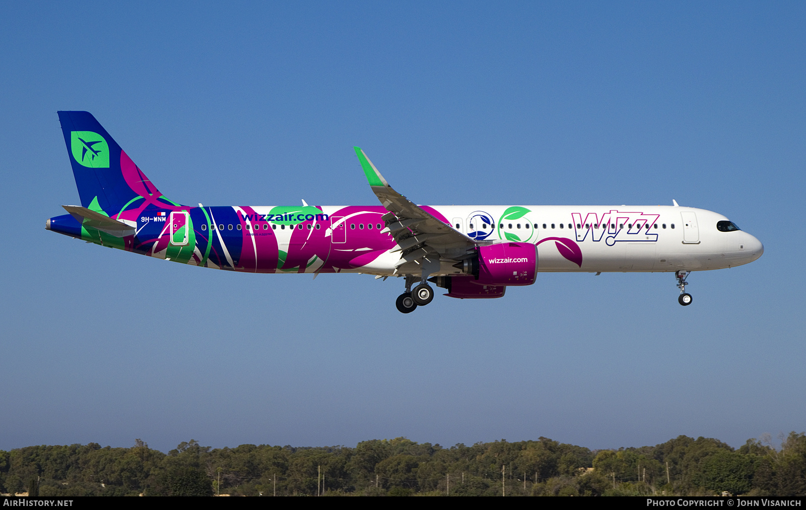 Aircraft Photo of 9H-WNM | Airbus A321-271NX | Wizz Air | AirHistory.net #706917