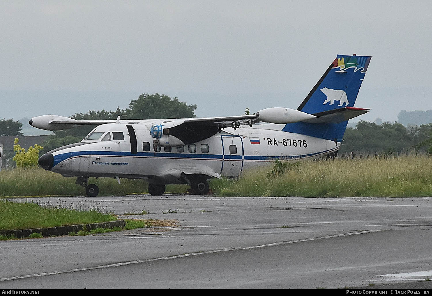 Aircraft Photo of RA-67676 | Let L-410UVP-E10 Turbolet | Polyarnaya Avialinii | AirHistory.net #706922