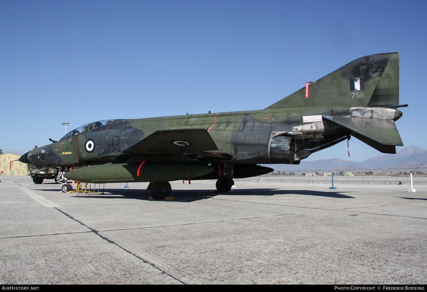 Aircraft Photo of 7511 | McDonnell Douglas RF-4E Phantom II | Greece - Air Force | AirHistory.net #706935