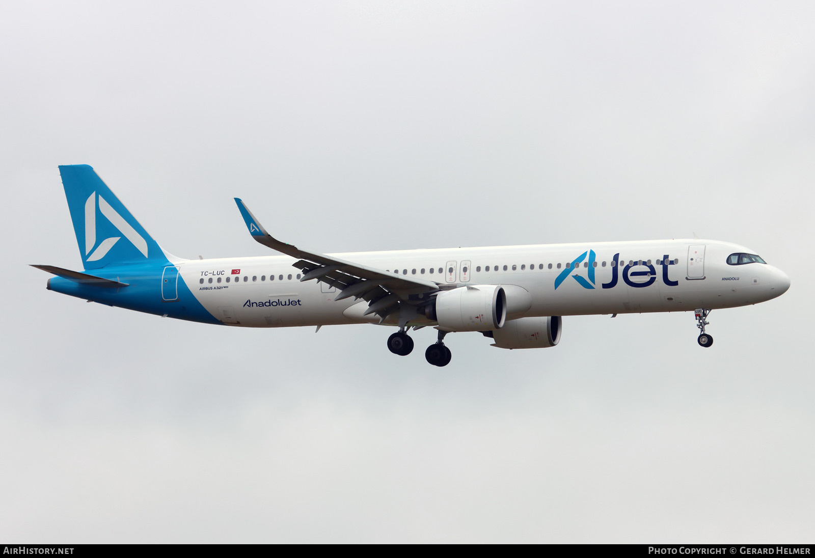 Aircraft Photo of TC-LUC | Airbus A321-271NX | AJet - AnadoluJet | AirHistory.net #706956
