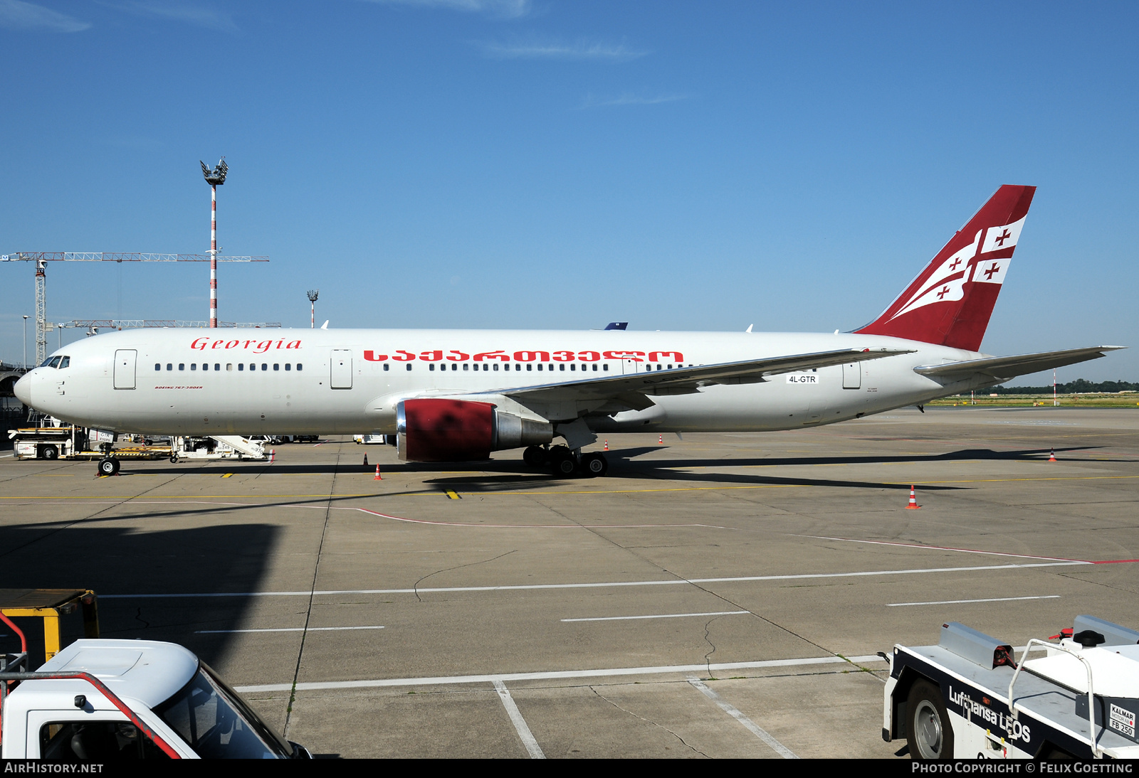 Aircraft Photo of 4L-GTR | Boeing 767-3Q8/ER | Airzena - Georgian Airways | AirHistory.net #706985