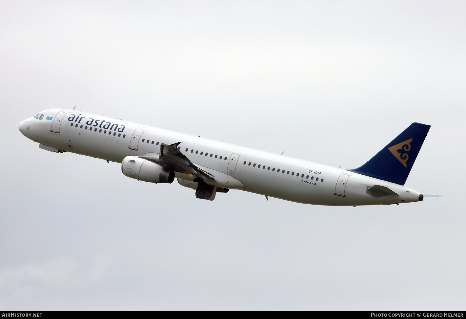 Aircraft Photo of EI-KDA | Airbus A321-231 | Air Astana | AirHistory.net #706996