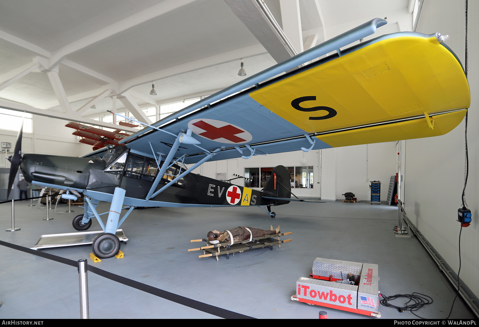 Aircraft Photo of D-EVAS | Fieseler Fi-156D-2 Storch | Germany - Air Force | AirHistory.net #707006