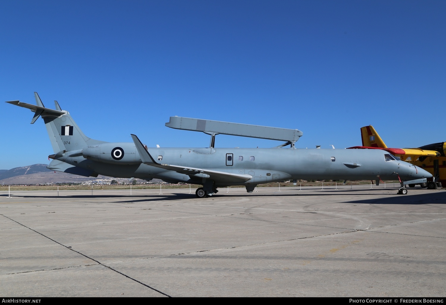 Aircraft Photo of 374 | Embraer EMB-145H AEW&C | Greece - Air Force | AirHistory.net #707014