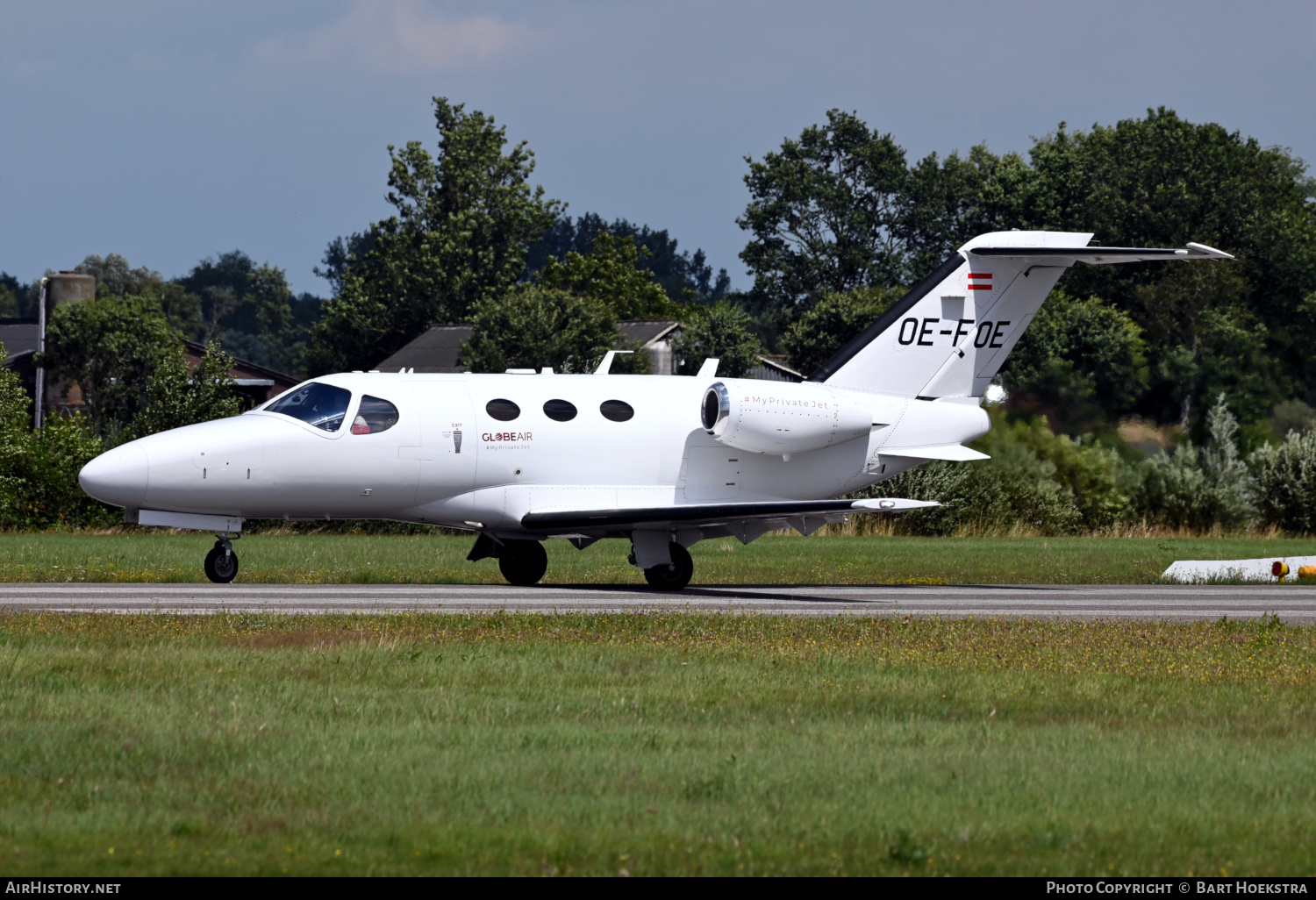 Aircraft Photo of OE-FOE | Cessna 510 Citation Mustang | GlobeAir | AirHistory.net #707024