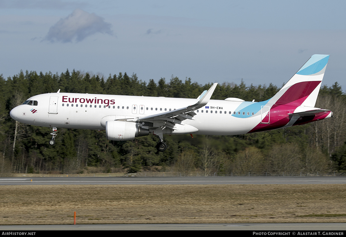 Aircraft Photo of 9H-EWA | Airbus A320-214 | Eurowings | AirHistory.net #707034
