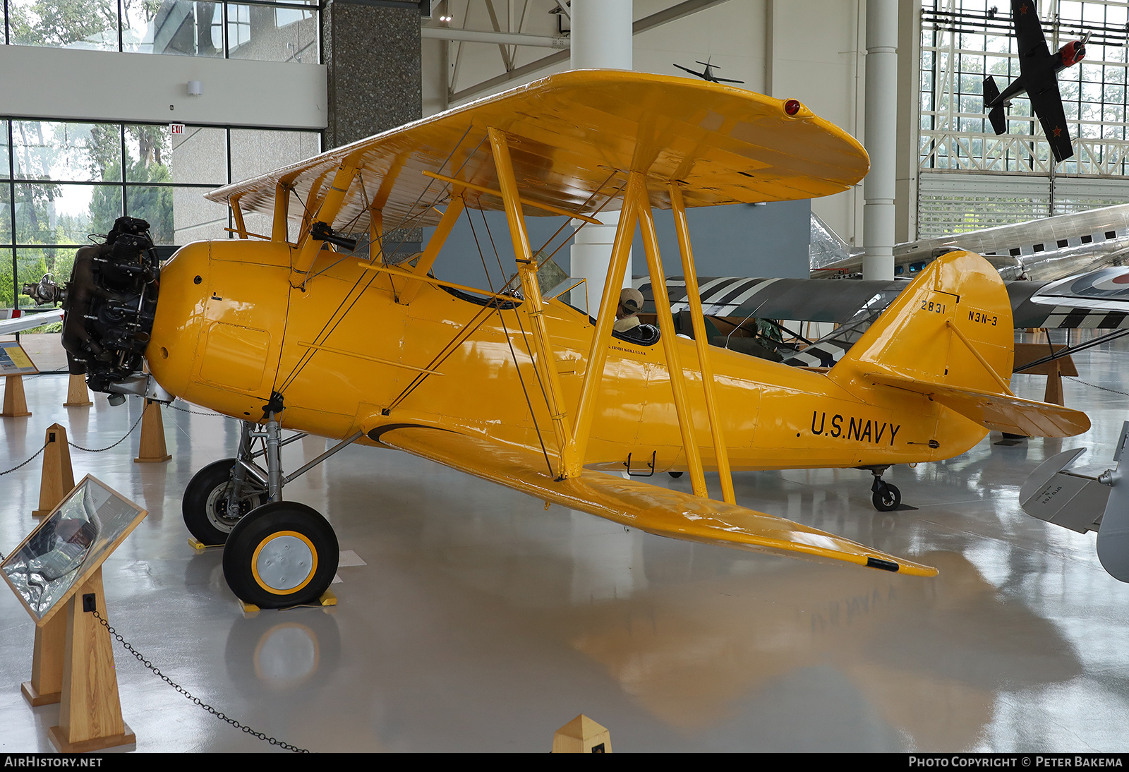 Aircraft Photo of 2831 | Naval Aircraft Factory N3N-3 | USA - Navy | AirHistory.net #707038
