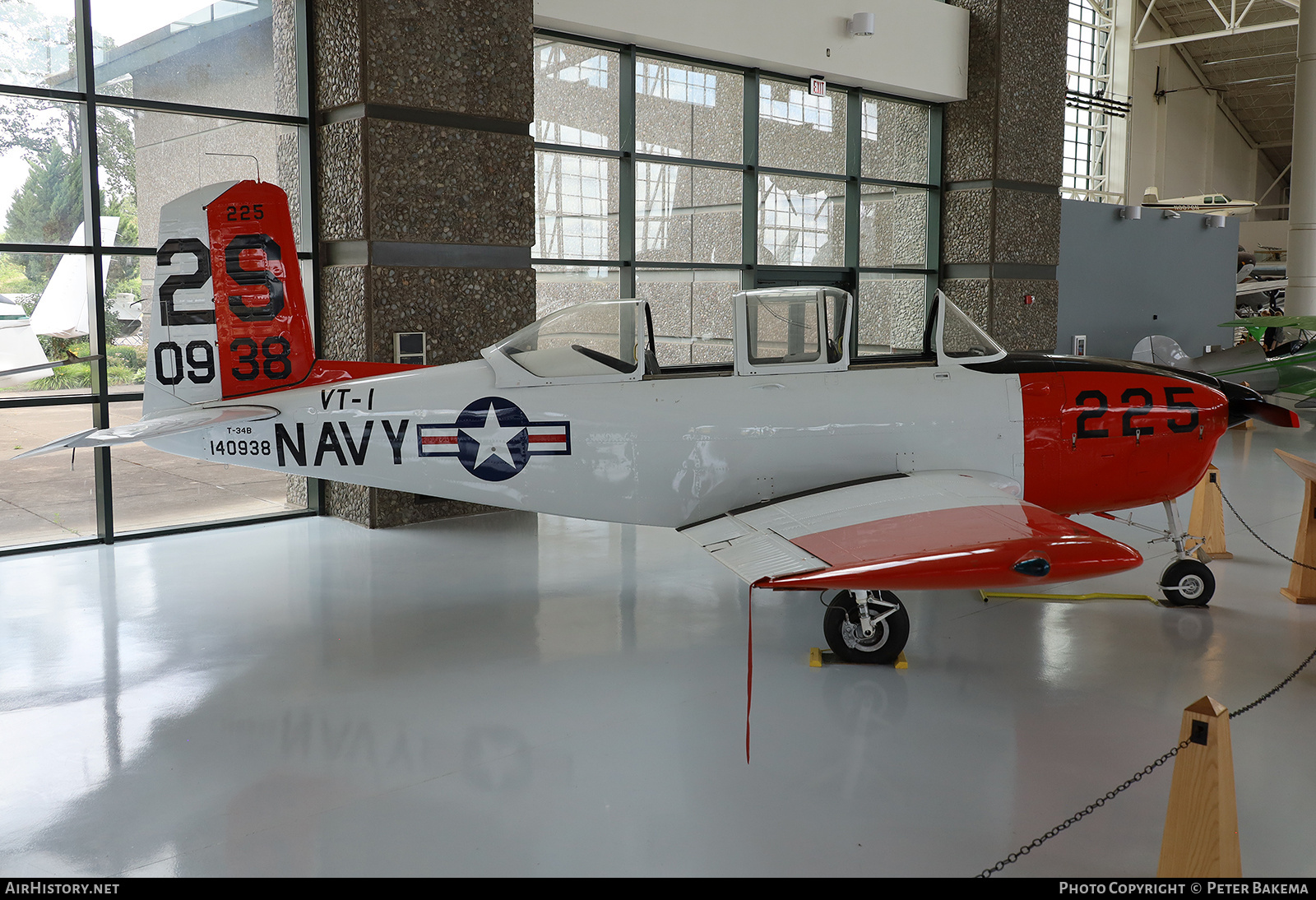 Aircraft Photo of 140938 / 0938 | Beech T-34B Mentor | USA - Navy | AirHistory.net #707046