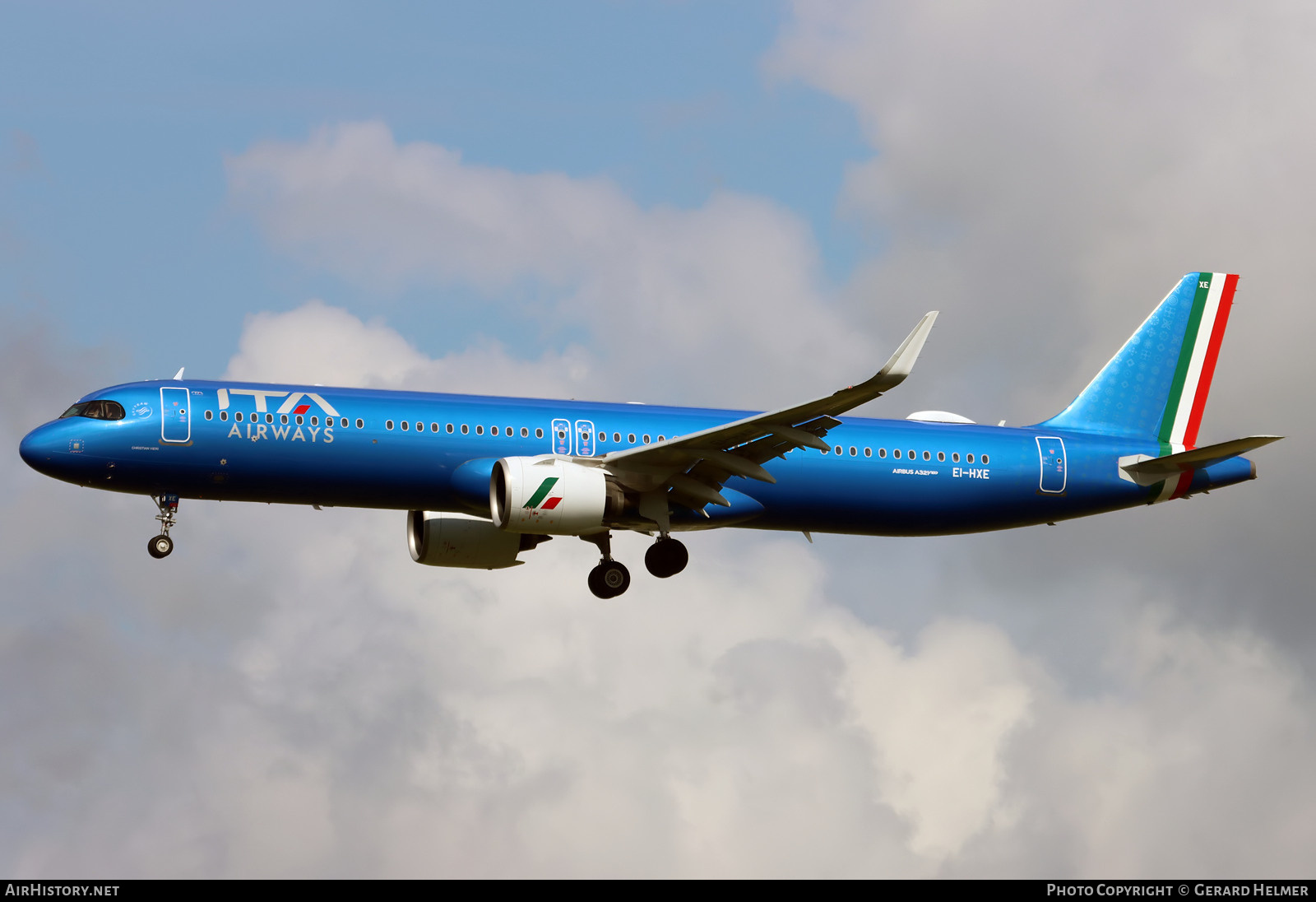 Aircraft Photo of EI-HXE | Airbus A321-271NX | ITA Airways | AirHistory.net #707047