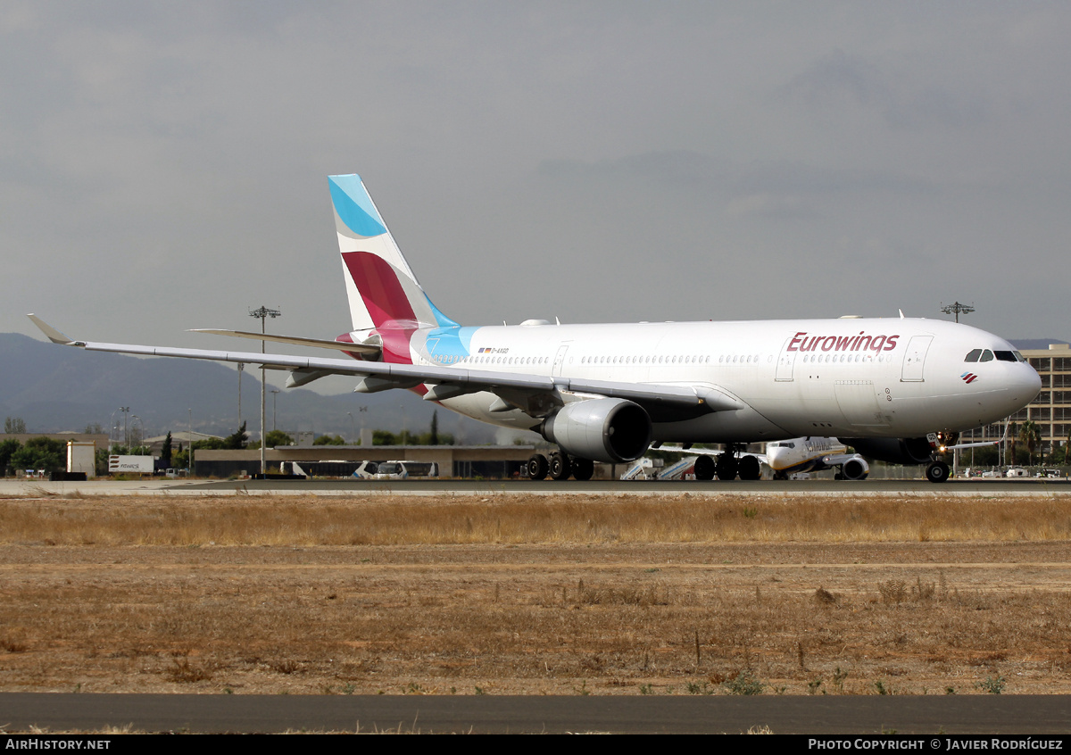 Aircraft Photo of D-AXGD | Airbus A330-203 | Eurowings | AirHistory.net #707053