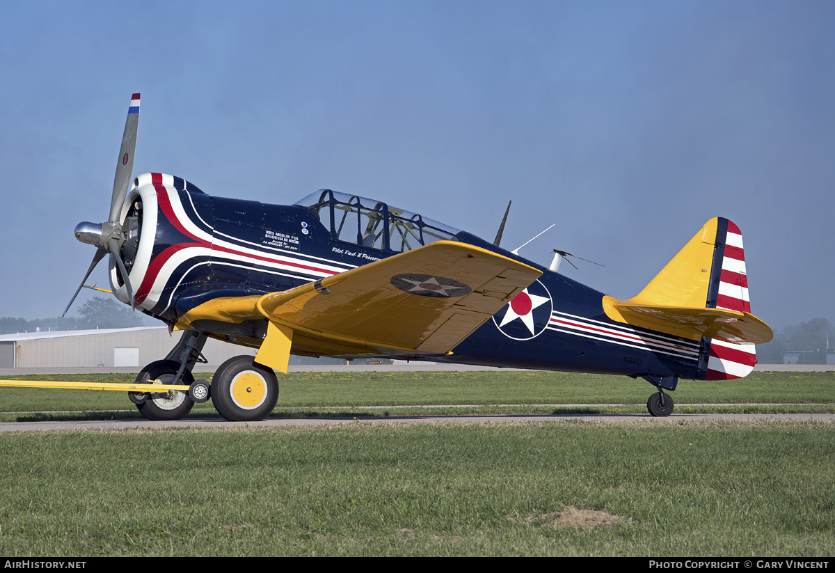 Aircraft Photo of N840 | North American P-64 | USA - Air Force | AirHistory.net #707074