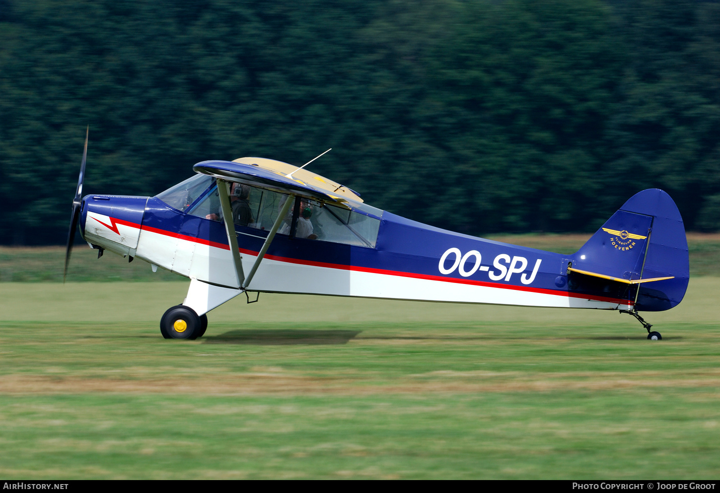 Aircraft Photo of OO-SPJ | Piper PA-18-95 Super Cub | Vliegclub Hoevenen | AirHistory.net #707078