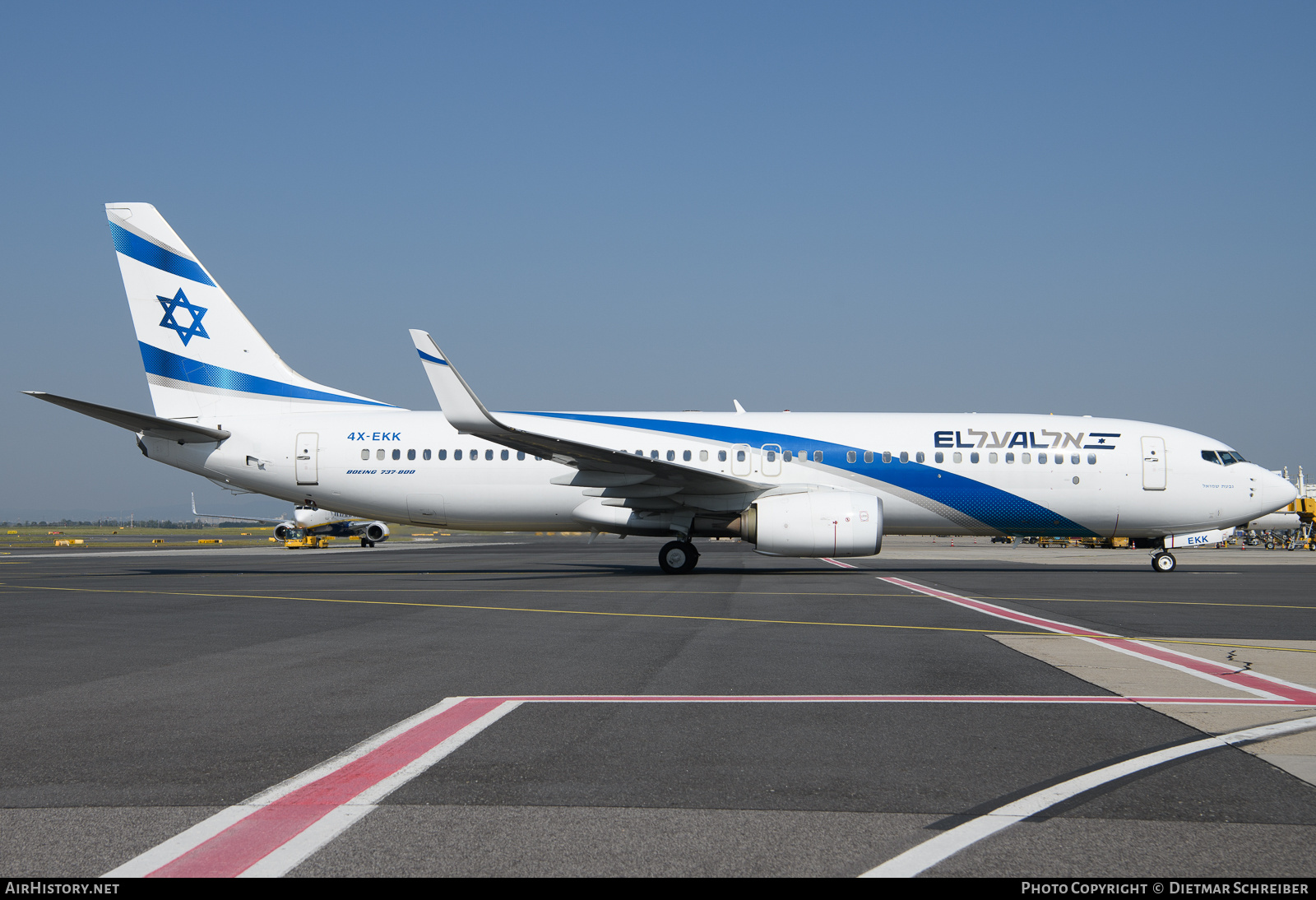 Aircraft Photo of 4X-EKK | Boeing 737-85R | El Al Israel Airlines | AirHistory.net #707088