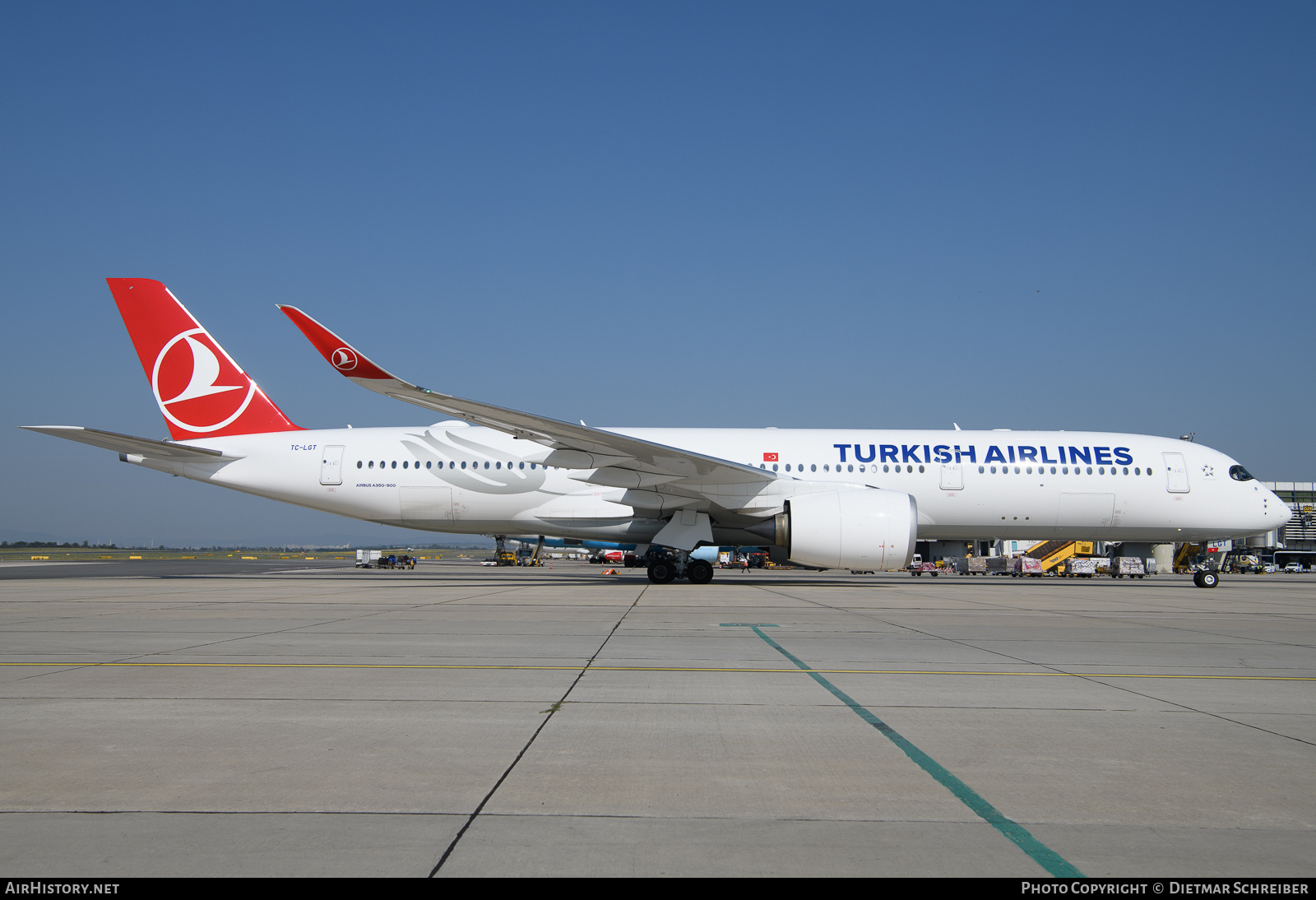 Aircraft Photo of TC-LGT | Airbus A350-941 | Turkish Airlines | AirHistory.net #707103