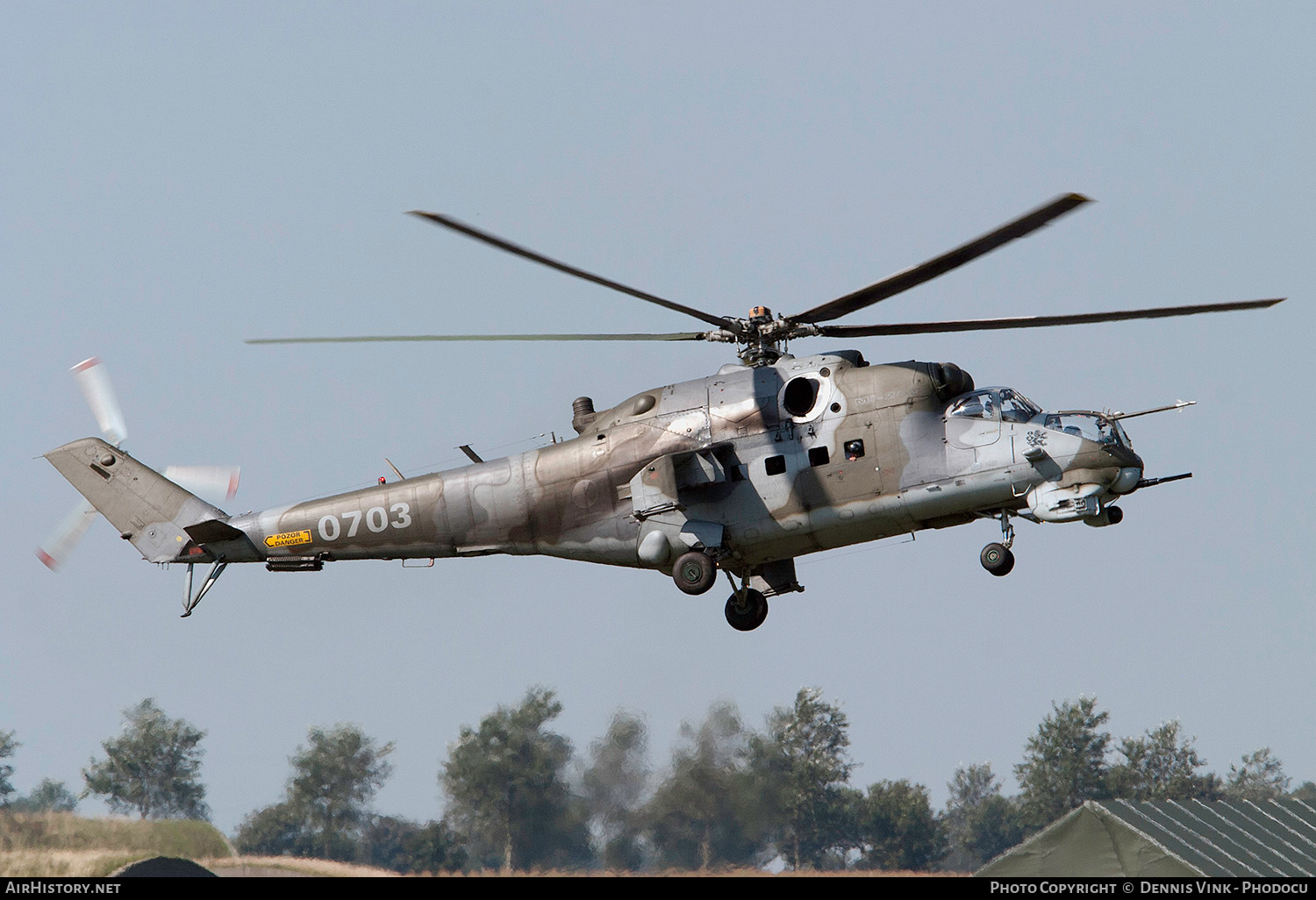 Aircraft Photo of 0703 | Mil Mi-24V | Czechia - Air Force | AirHistory.net #707105