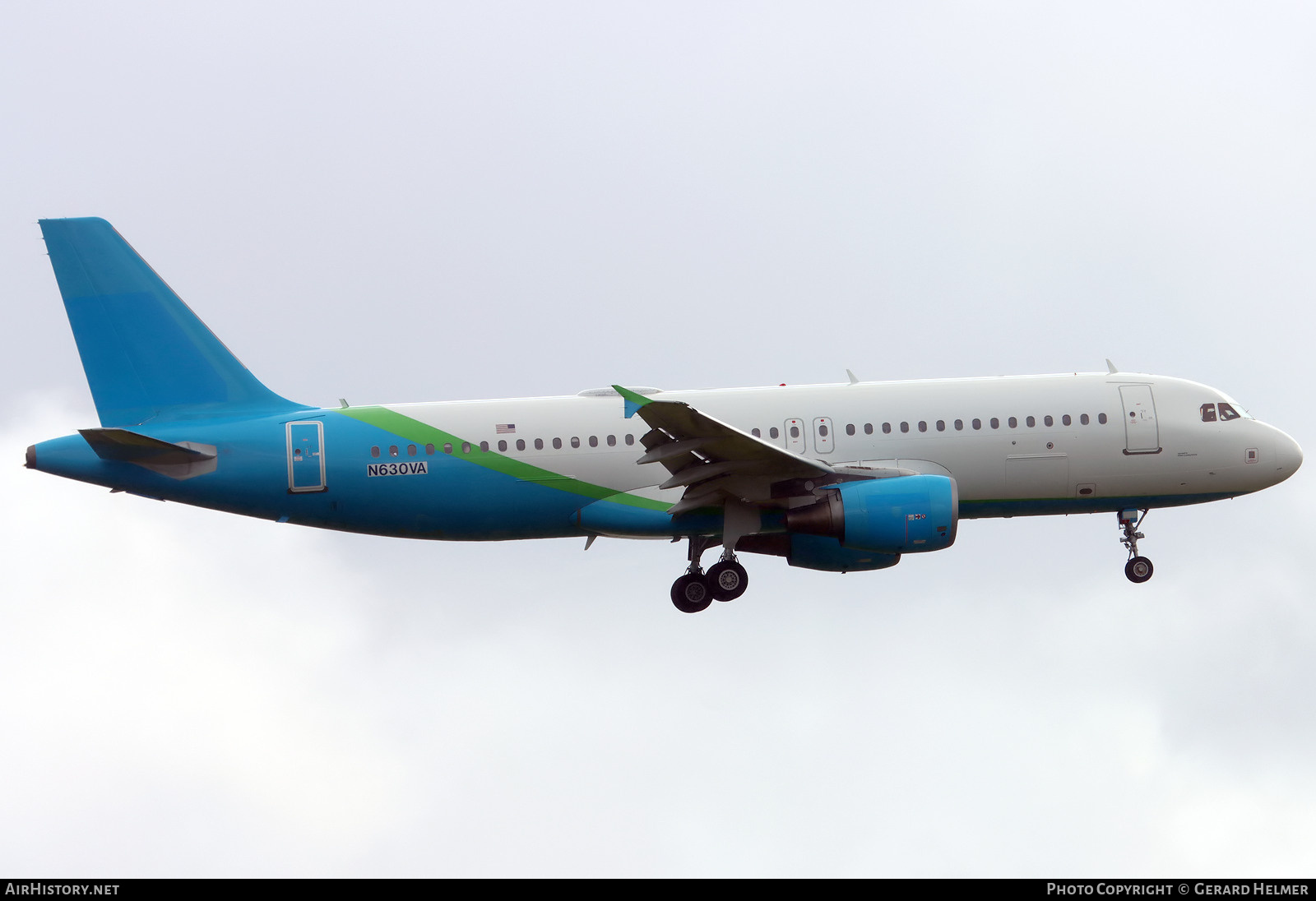 Aircraft Photo of N630VA | Airbus A320-214 | GlobalX | AirHistory.net #707108