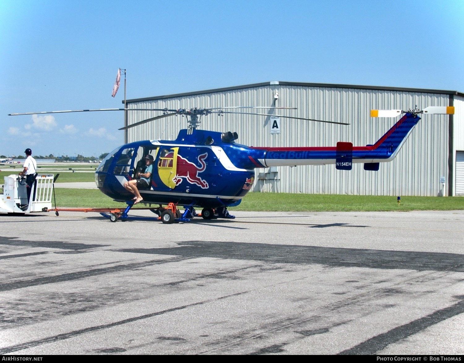 Aircraft Photo of N154EH | MBB BO-105CBS-4 | Red Bull | AirHistory.net #707140