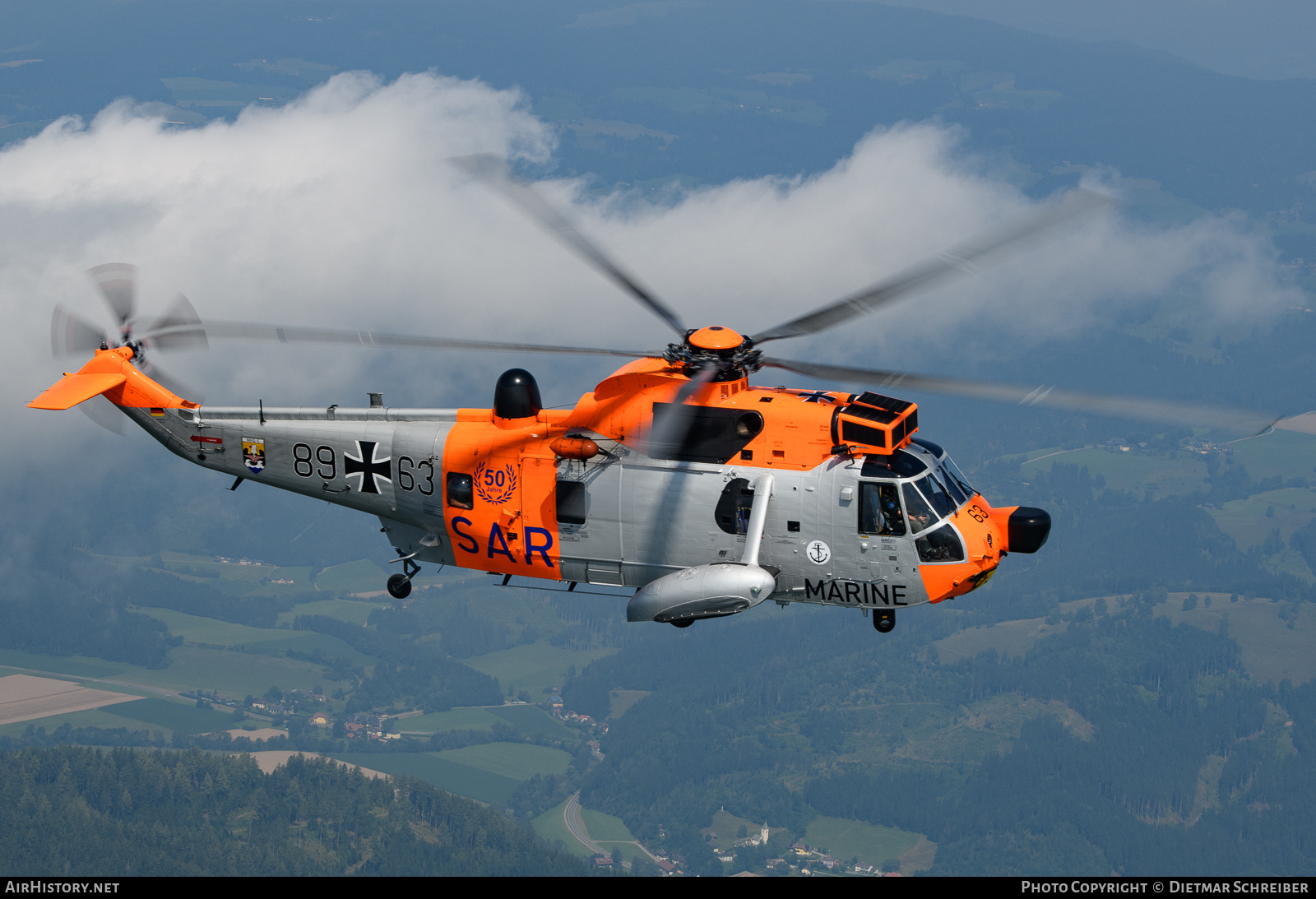 Aircraft Photo of 8963 | Westland WS-61 Sea King Mk41 | Germany - Navy | AirHistory.net #707144