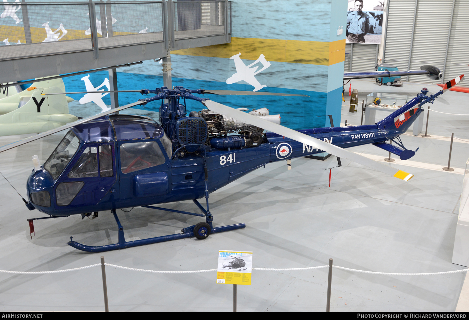 Aircraft Photo of WS101 / VH-NVW | Westland Scout AH1 (P-531-2) | Australia - Navy | AirHistory.net #707147