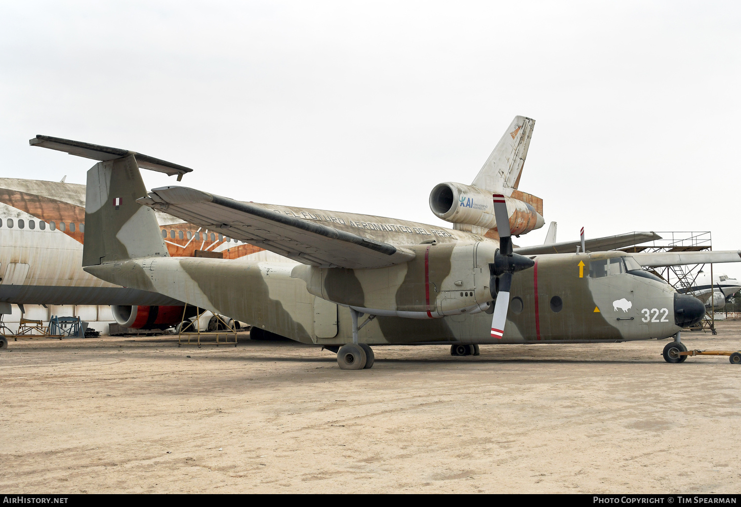 Aircraft Photo of 322 | De Havilland Canada DHC-5A Buffalo | Peru - Air Force | AirHistory.net #707164
