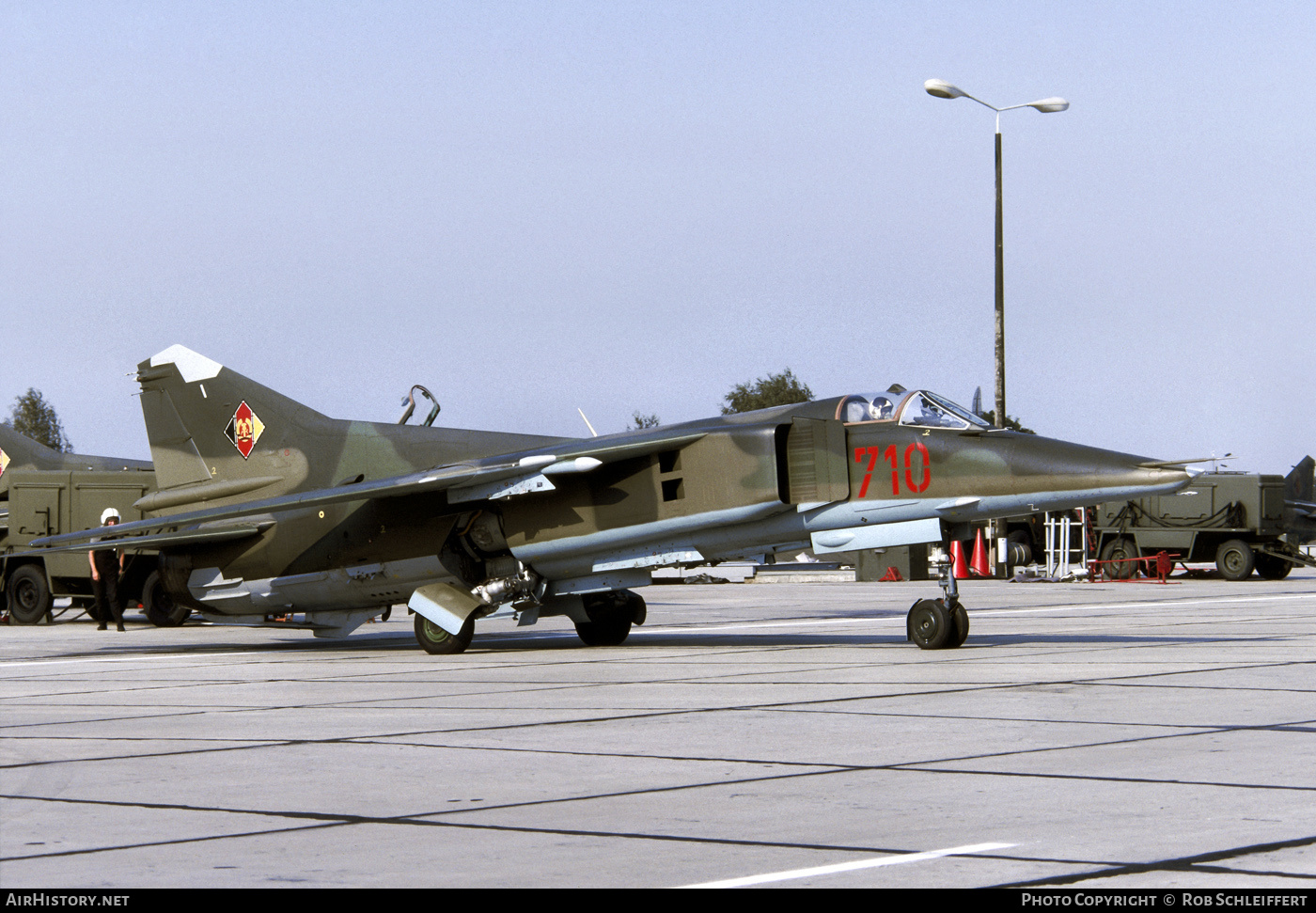 Aircraft Photo of 710 | Mikoyan-Gurevich MiG-23BN | East Germany - Air Force | AirHistory.net #707170