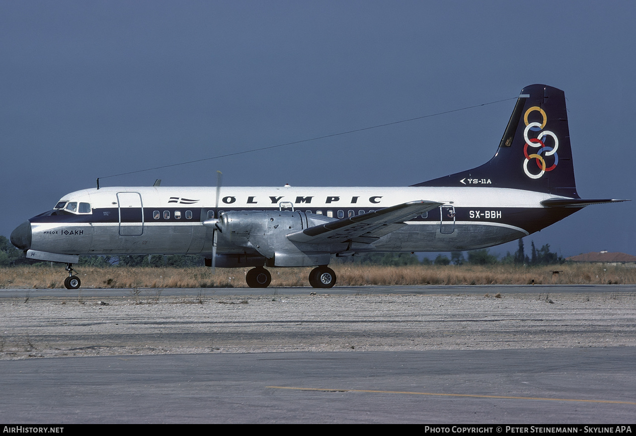 Aircraft Photo of SX-BBH | NAMC YS-11A-220 | Olympic | AirHistory.net #707176