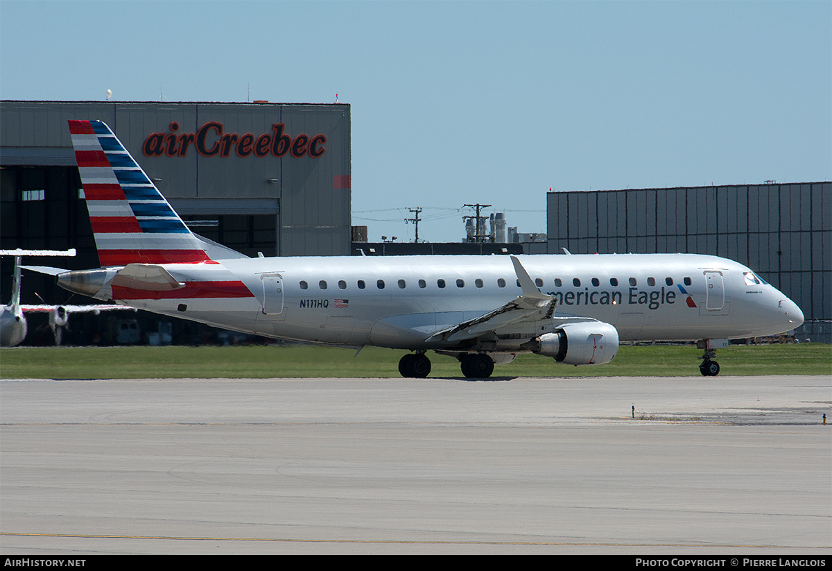 Aircraft Photo of N111HQ | Embraer 175LR (ERJ-170-200LR) | American Eagle | AirHistory.net #707193