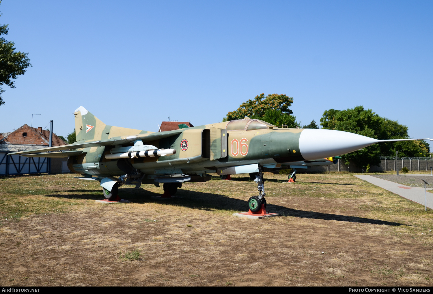 Aircraft Photo of 06 | Mikoyan-Gurevich MiG-23MF | Hungary - Air Force | AirHistory.net #707198