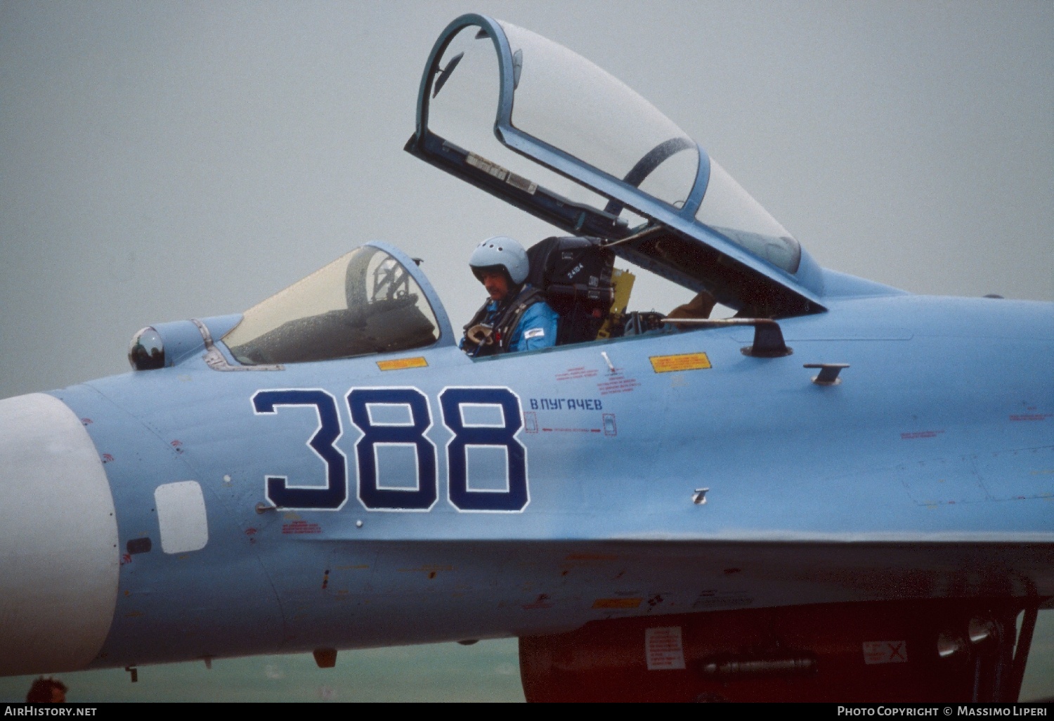 Aircraft Photo of 388 blue | Sukhoi Su-27A | Soviet Union - Air Force | AirHistory.net #707213