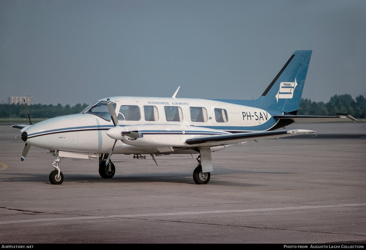 Aircraft Photo of PH-SAV | Piper PA-31-350 Navajo Chieftain | Schreiner Airways | AirHistory.net #707215
