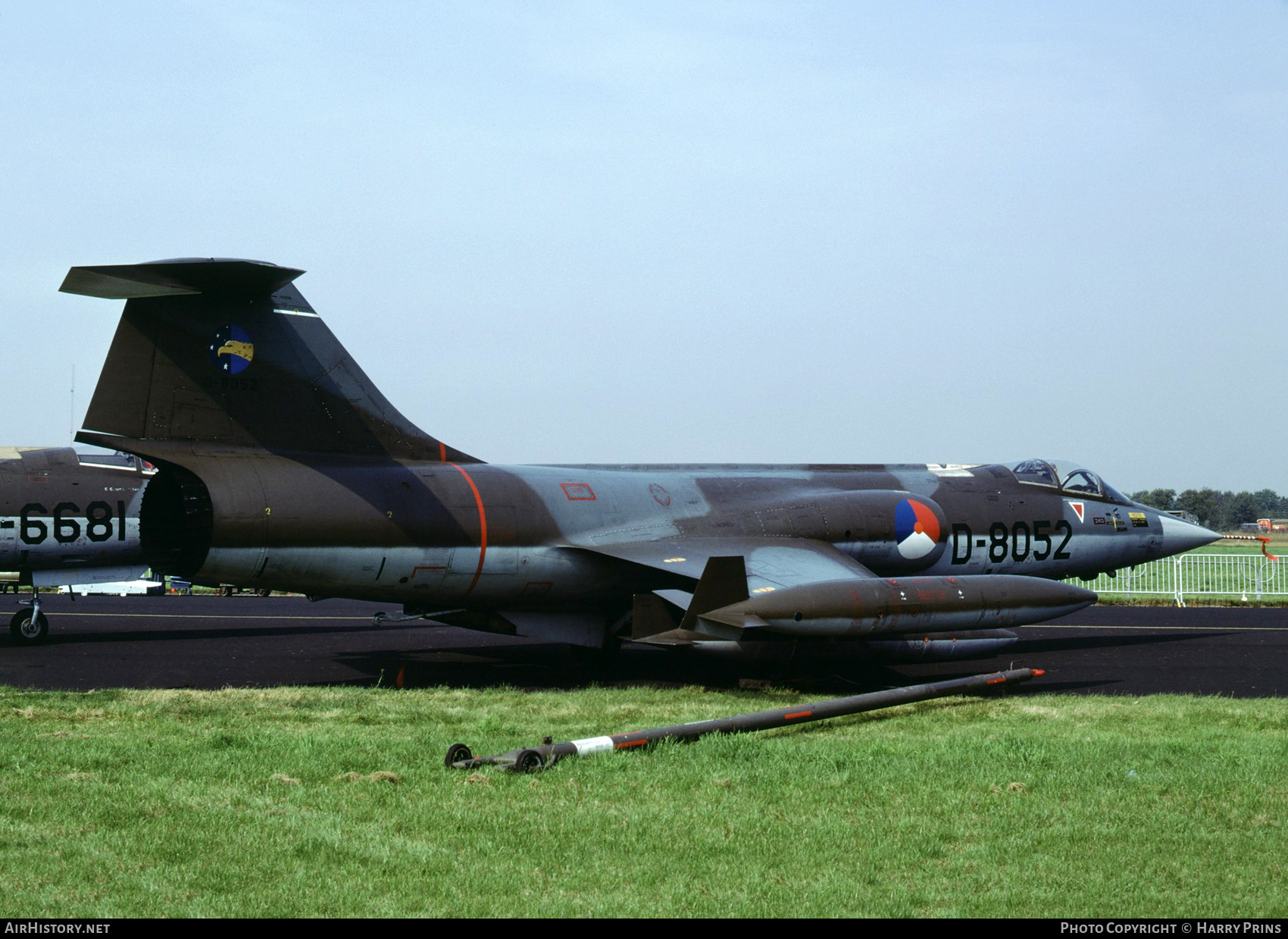 Aircraft Photo of D-8052 | Lockheed RF-104G Starfighter | Netherlands - Air Force | AirHistory.net #707244