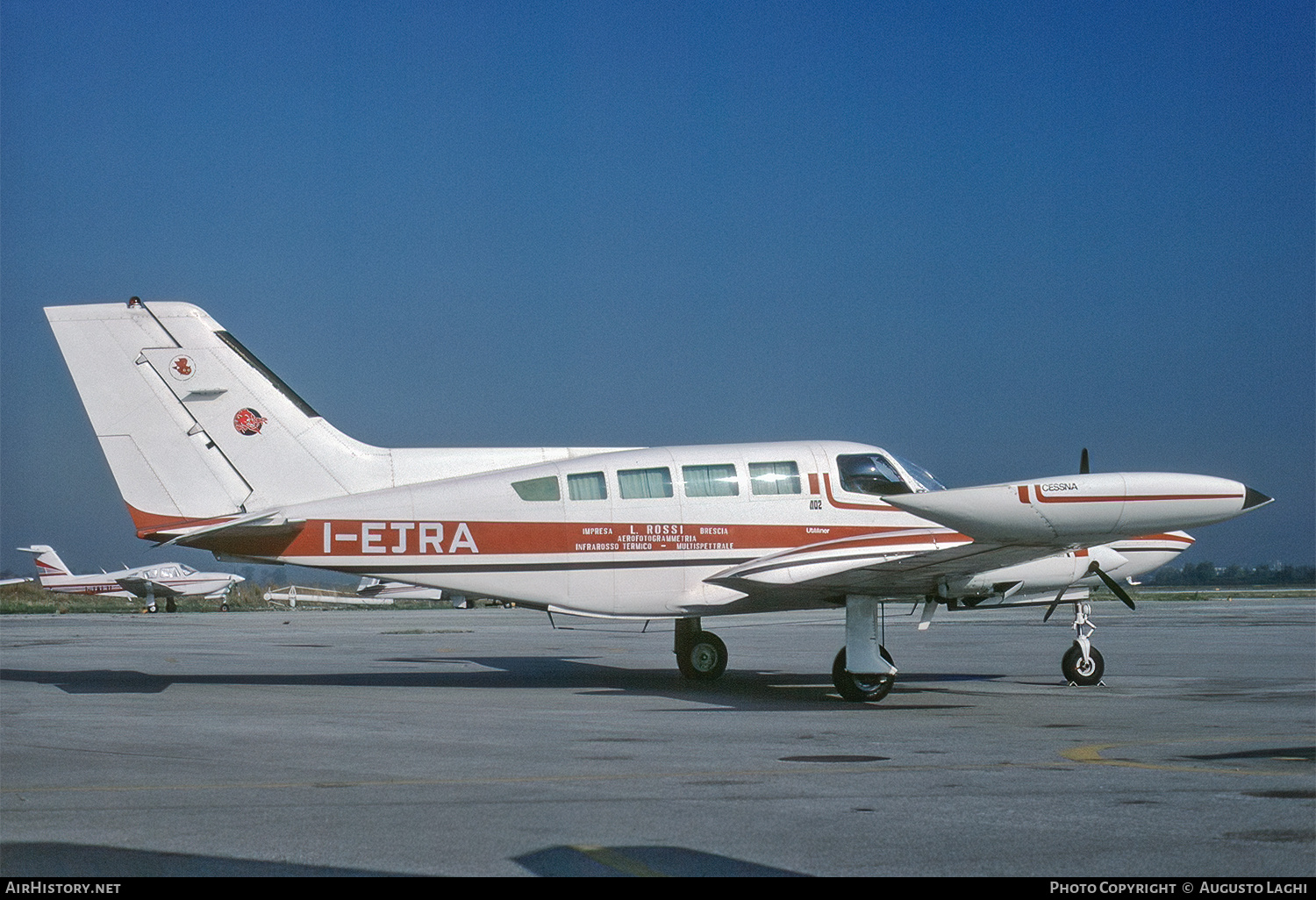 Aircraft Photo of I-EJRA | Cessna 402B Utililiner | Rossi Aerofotogrammetria Brescia | AirHistory.net #707270
