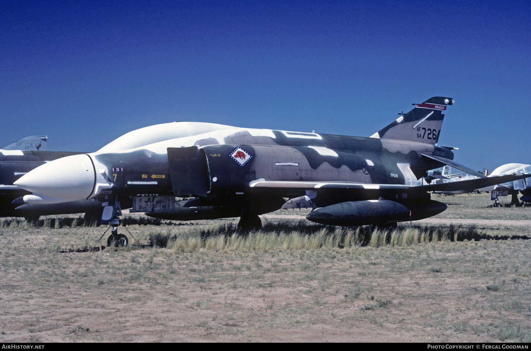 Aircraft Photo of 64-0726 | McDonnell F-4C Phantom II | USA - Air Force | AirHistory.net #707277