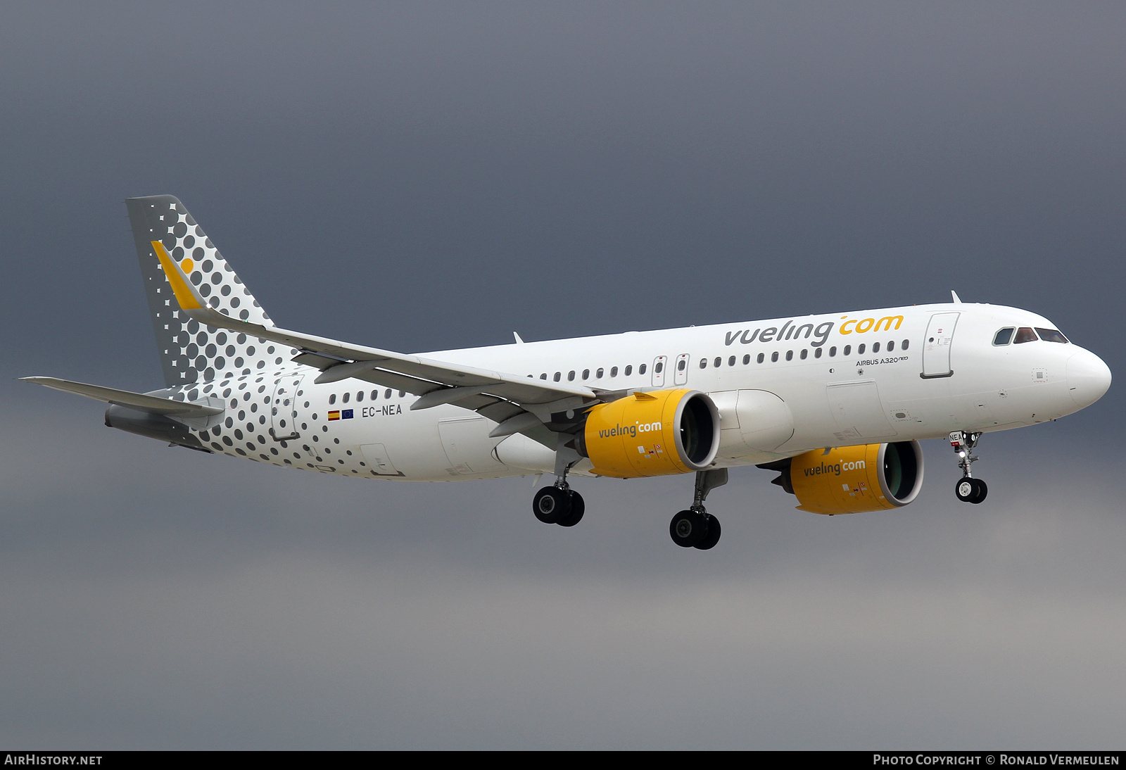 Aircraft Photo of EC-NEA | Airbus A320-271N | Vueling Airlines | AirHistory.net #707280