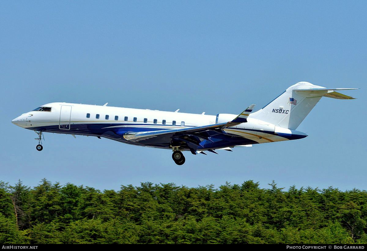 Aircraft Photo of N50XC | Bombardier Global 5000 (BD-700-1A11) | AirHistory.net #707287