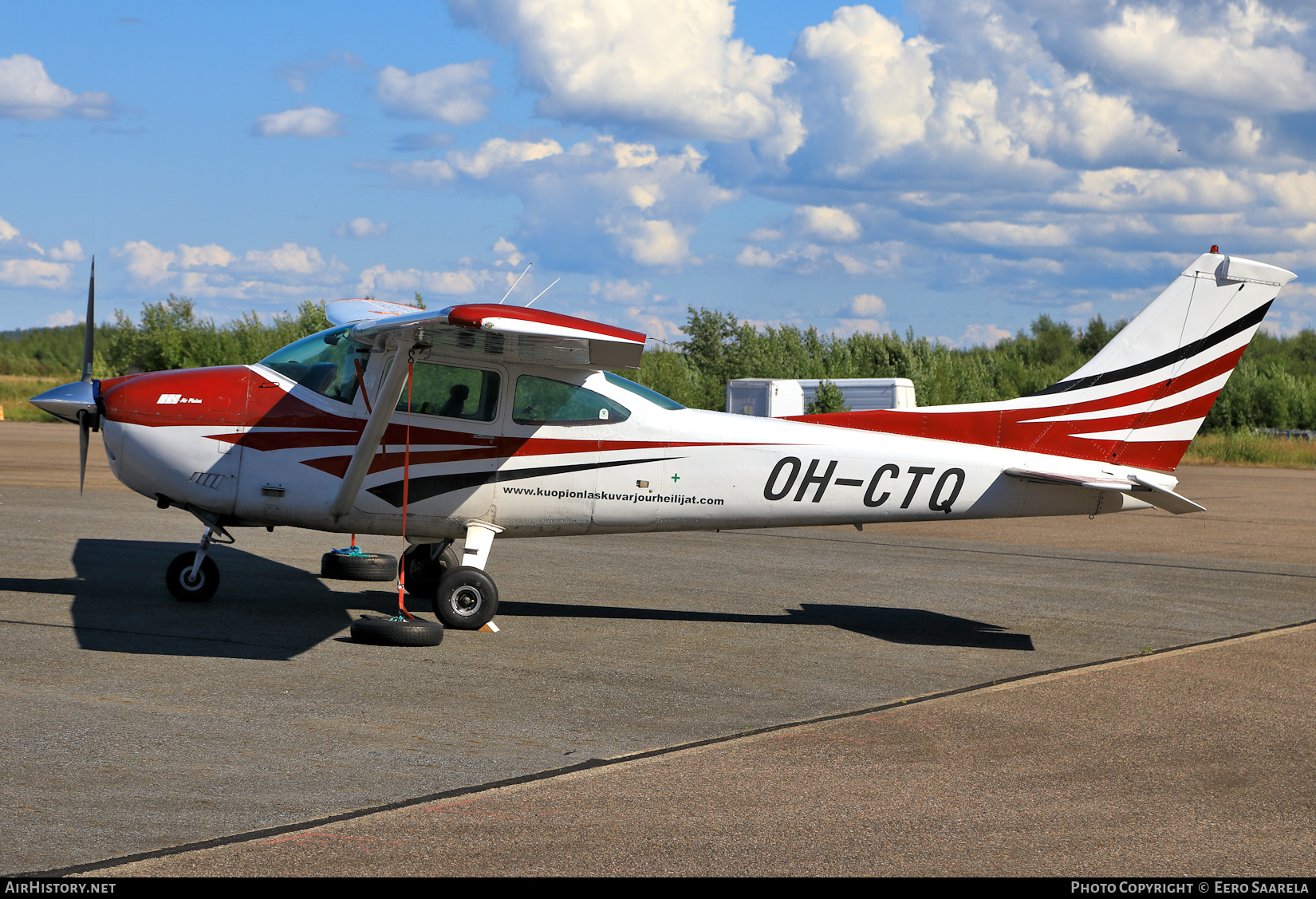 Aircraft Photo of OH-CTQ | Cessna 182P Skylane II | Kuopion Laskuvarjourheilijat ry | AirHistory.net #707290