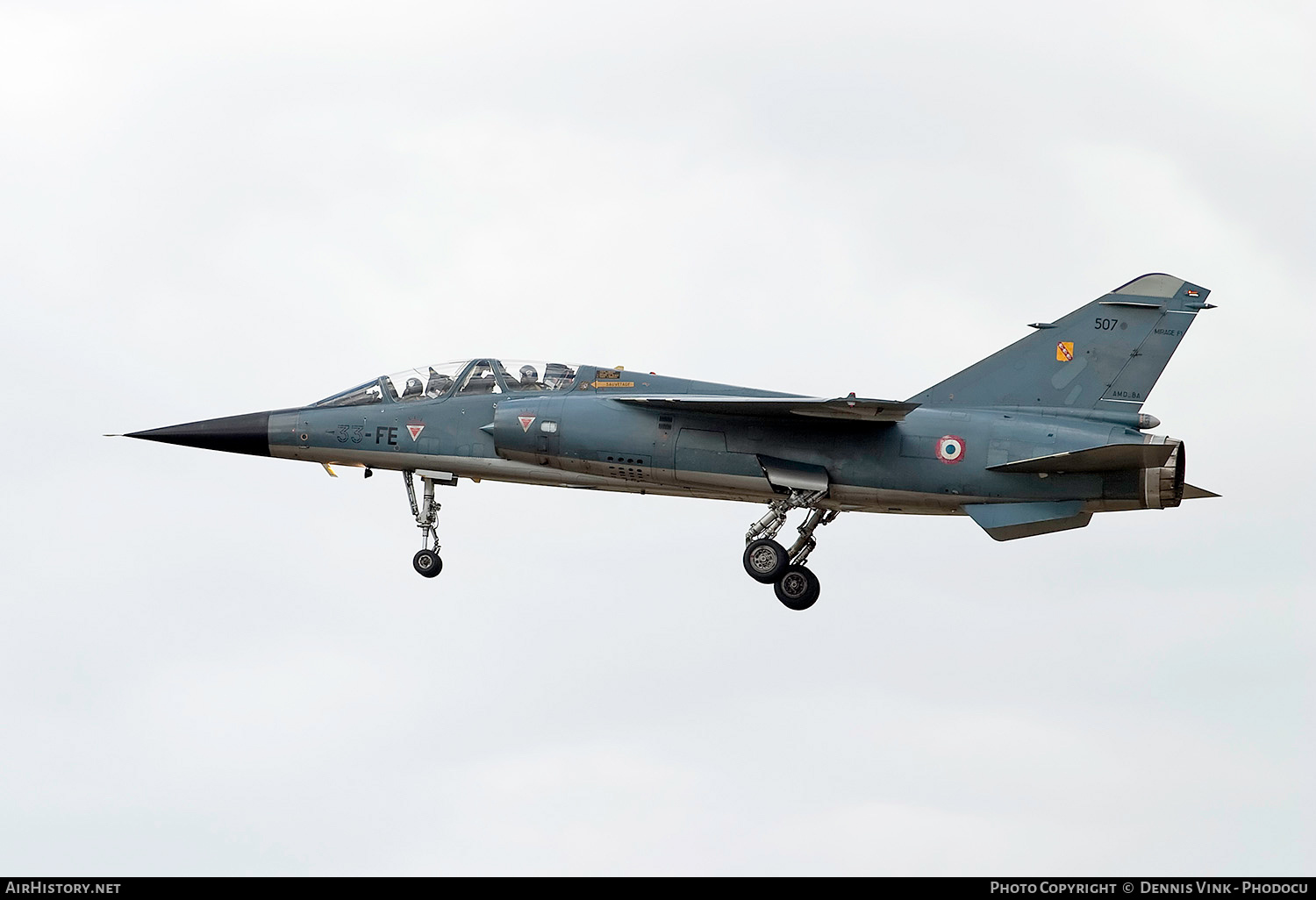 Aircraft Photo of 507 | Dassault Mirage F1B | France - Air Force | AirHistory.net #707328