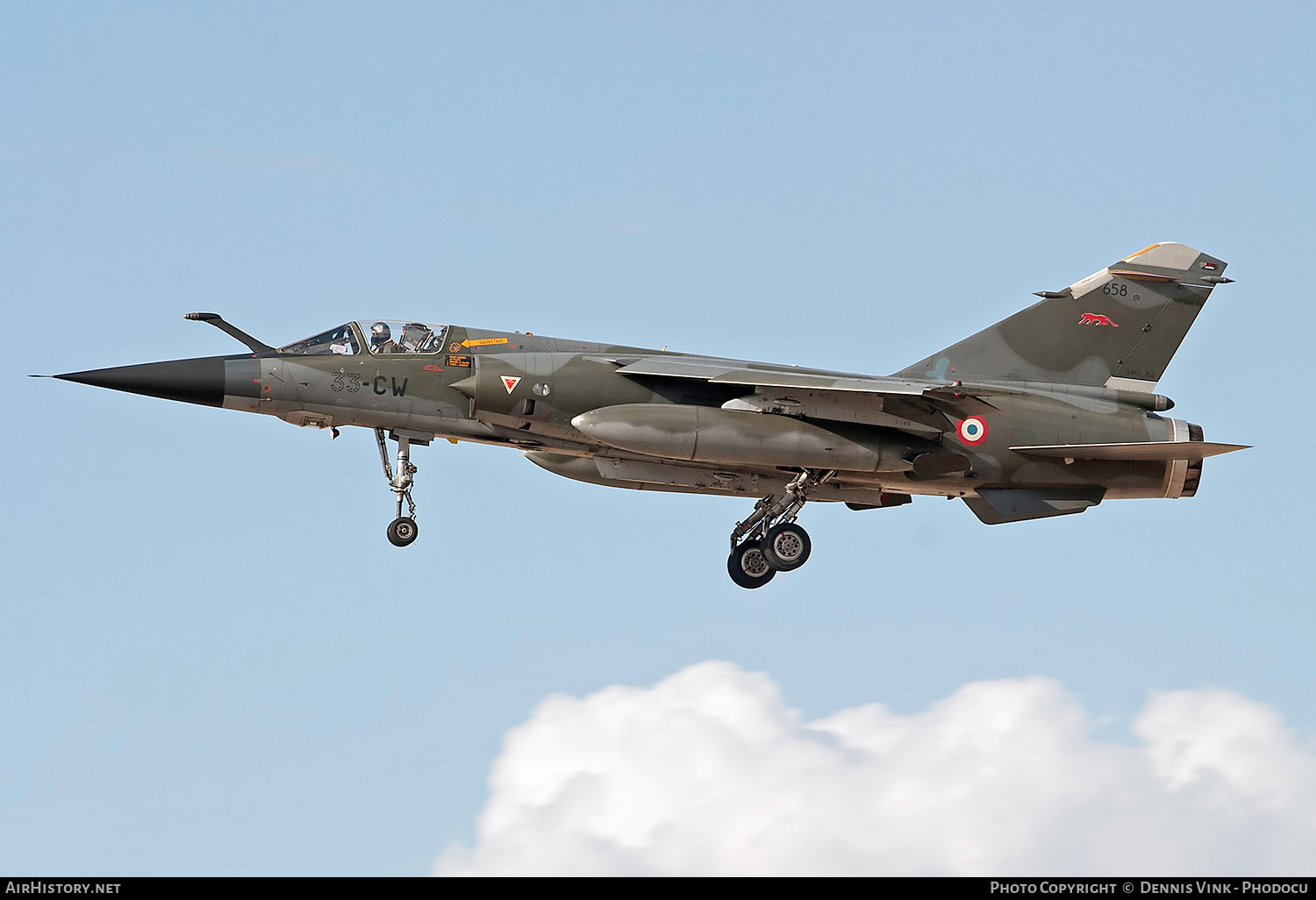Aircraft Photo of 658 | Dassault Mirage F1CR | France - Air Force | AirHistory.net #707333