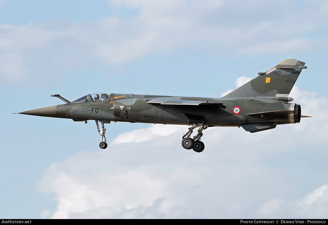 Aircraft Photo of 265 | Dassault Mirage F1CT | France - Air Force | AirHistory.net #707349