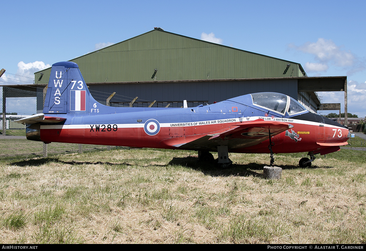 Aircraft Photo of XW289 / G-JPVA | BAC 84 Jet Provost T5A | UK - Air Force | AirHistory.net #707375