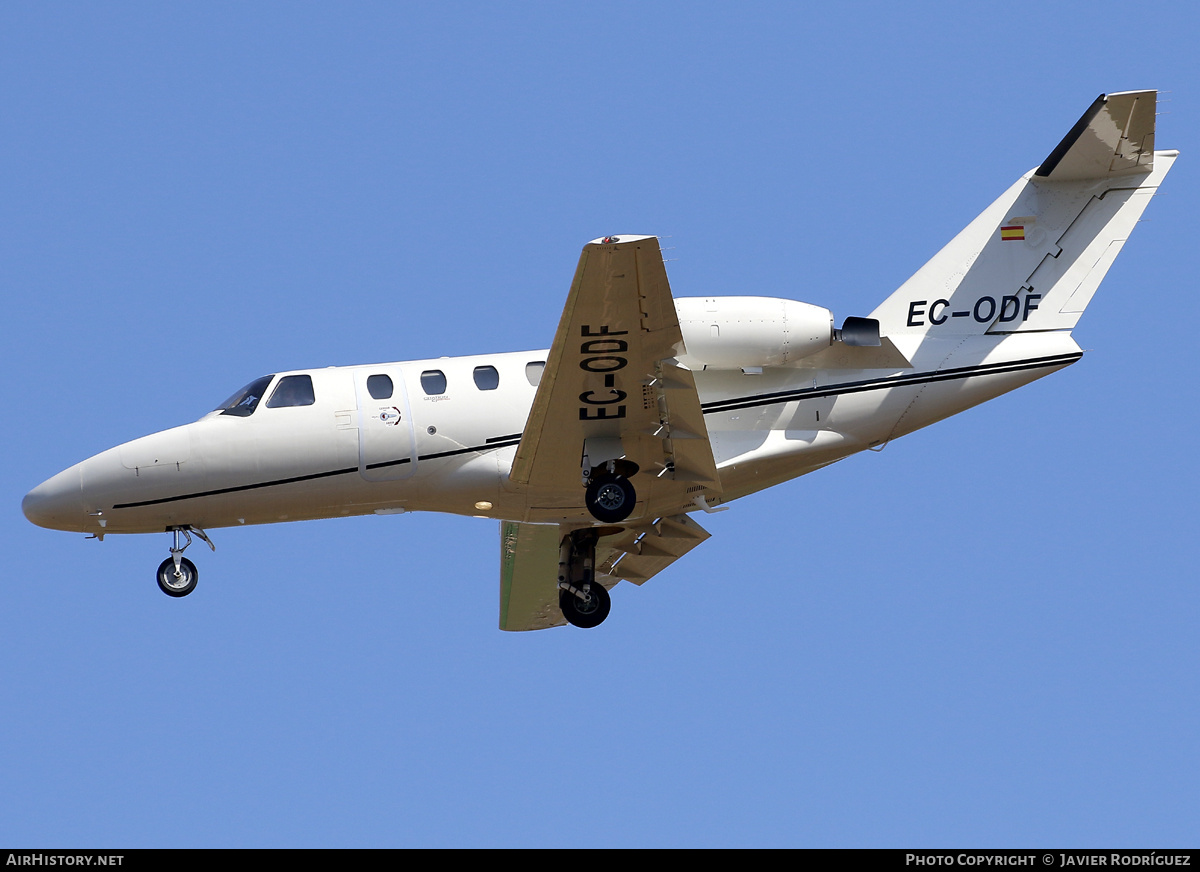 Aircraft Photo of EC-ODF | Cessna 525 CitationJet | AirHistory.net #707380